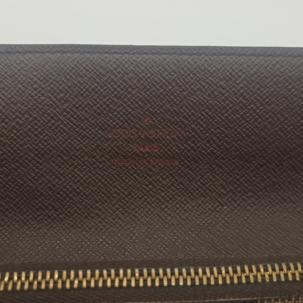 Louis Vuitton Damier Brown Porte Feuille Accordion Long Wallet (VERY GOOD)COA✨️ - Picture 8 of 15